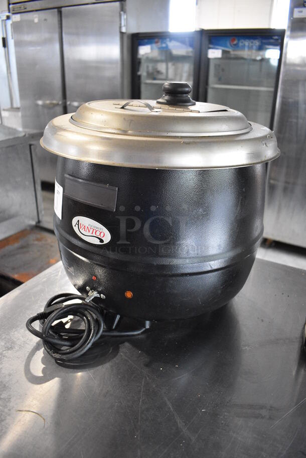 Avantco Model 177S600 Metal Commercial Countertop Soup Kettle Food Warmer. 110 Volts, 1 Phase. 15x15x16. Tested and Working! - Image 2 of 5