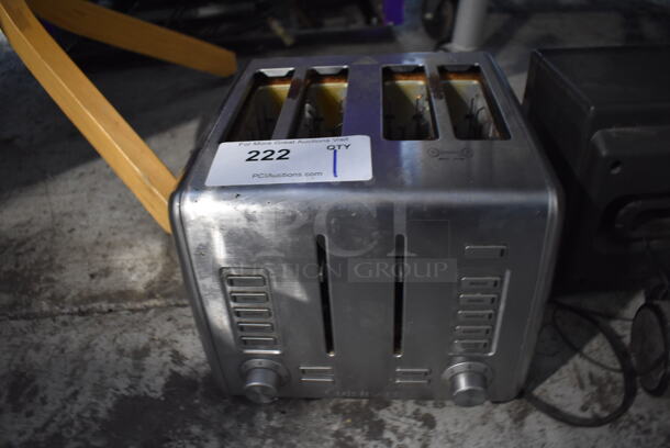 Cuisinart Metal Countertop 4 Slot Toaster.