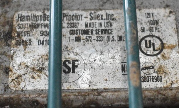 Hamilton Beach Metal Commercial Countertop Single Head Mixer. 7x10x20. Tested and Working! - Image 4 of 4