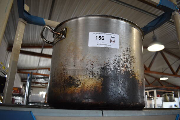 Metal Stock Pot w/ Lid. 21x16.5x12 - Image 3 of 3