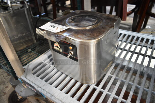 3 American Metal Ware CW-1 Stainless Steel Satellite Server Stands. 3 Times Your Bid!  - Image 4 of 7