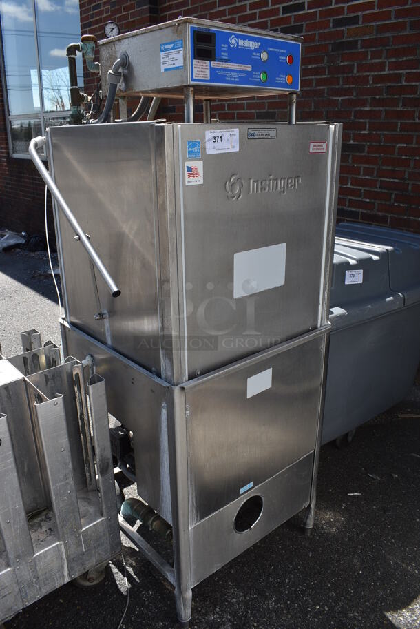 Insinger Model Commander 18-6 Stainless Steel Commercial Straight Pass Through Dishwasher. 480 Volts, 3 Phase. 32x30x68 - Image 7 of 7