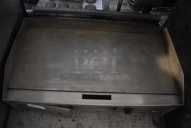 Star Stainless Steel Commercial Countertop Natural Gas Powered Flat Top Griddle. 36x22x16 - Image 5 of 5