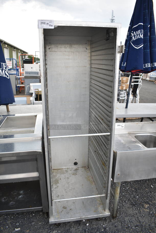 Metal Commercial Pan Transport Rack on Commercial Casters.  - Image 1 of 4