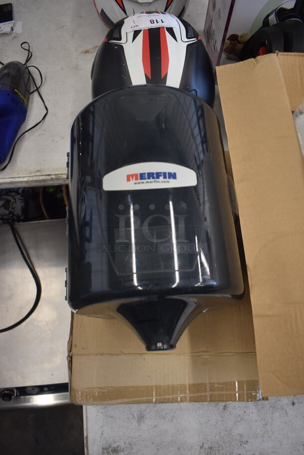 ALL ONE MONEY! Table and Floor Lot Including Cups, Lids, School Utensil Kit, Pans, Trays and MORE! Table Not Included - Image 3 of 7