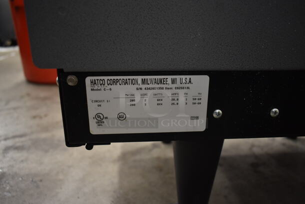 Hatco C-6 Stainless Steel Commercial Hot Water Booster Heater. 208 Volts, 1/3 Phase.  - Image 5 of 5