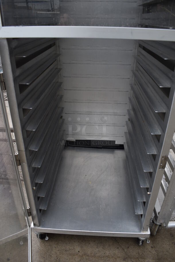 Metal Commercial Pan Transport Rack on Commercial Casters. 21x29x70.5 - Image 4 of 5