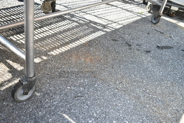 Stainless Steel Table on Commercial Casters.  - Image 3 of 4