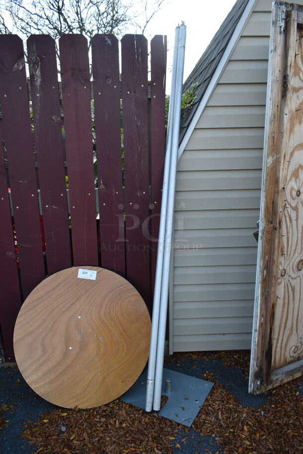 ALL ONE MONEY! Lot of Tabletop and Metal Pieces. (outside) - Image 1 of 3