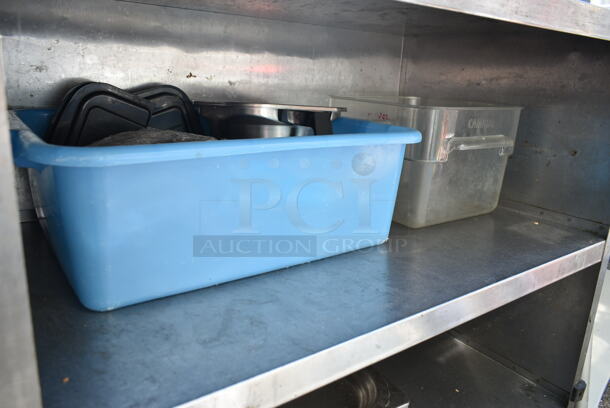 Stainless Steel 3 Tier Cart on Commercial Casters.  - Image 4 of 6