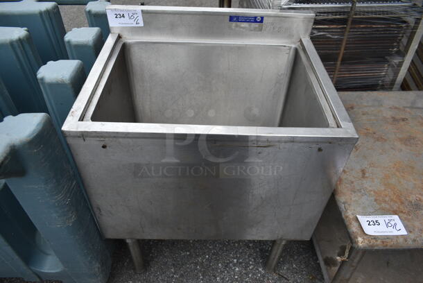 Stainless Steel Commercial Ice Bin. - Image 1 of 4