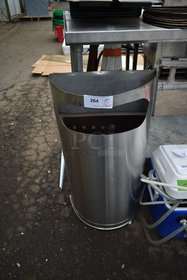 Stainless Steel Trash Can Shell. - Image 1 of 3