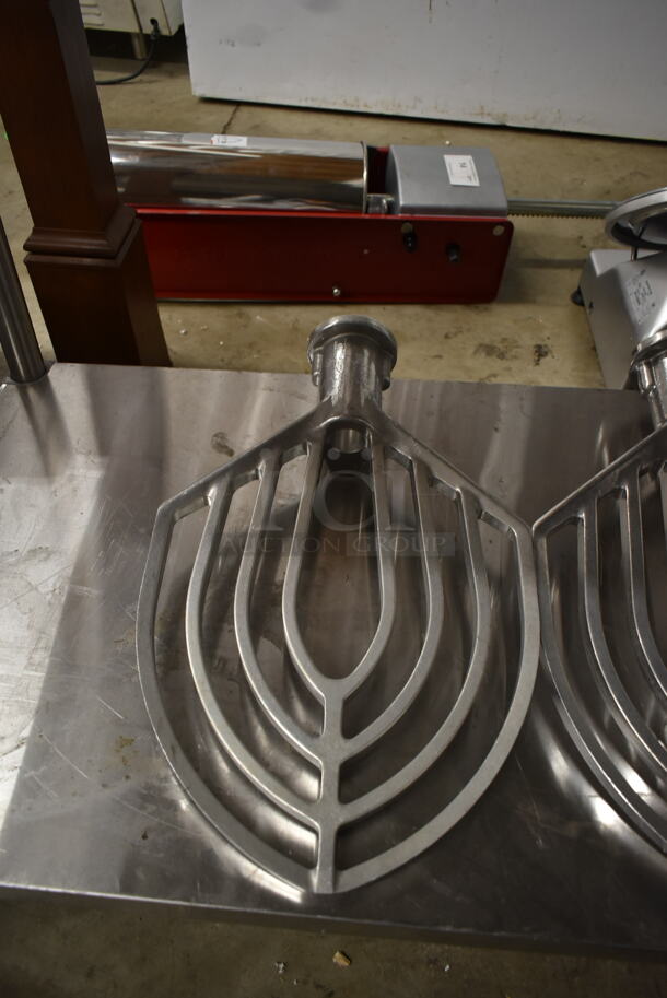 2 BRAND NEW SCRATCH AND DENT! Hobart BBEATER-HL80 Legacy Aluminum Flat Beater for 80 Qt. Bowls. 2 Times Your Bid! - Image 4 of 6