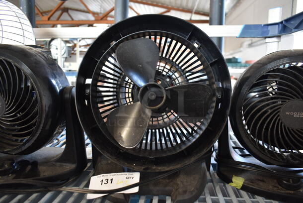 3 Metal Poly Fans. 1 Missing Front Piece. 3 Times Your Bid! - Image 4 of 10