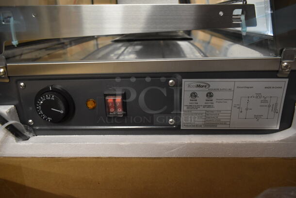 BRAND NEW SCRATCH AND DENT! KoolMore HDC-6C Metal Commercial Countertop Heated Display Case Merchandiser. 110-120 Volts, 1 Phase. Tested and Working! - Image 5 of 8