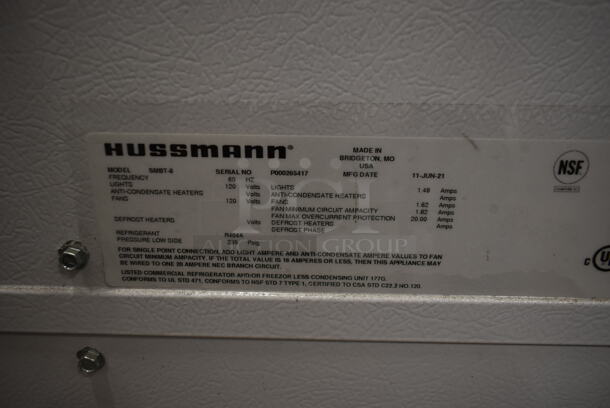 BRAND NEW SCRATCH AND DENT! 2021 Hussmann SMBT-7 Metal Commercial Floor Style Deli Display Case Merchandiser. Does Not Come w/ Remote Compressor. - Image 4 of 6