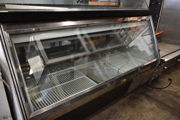 Marc CG-651C Metal Commercial Floor Style Deli Display Case Merchandiser w/ Top Display. 120 Volts, 1 Phase. Tested and Powers On But Does Not Get Cold - Image 3 of 6