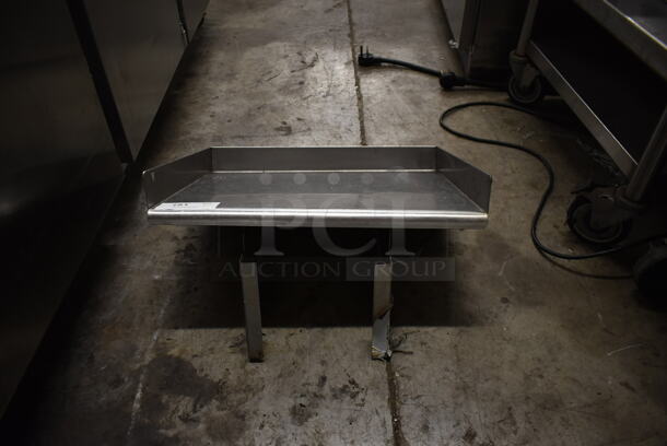 Stainless Steel Wall Mount Shelf. - Image 2 of 3