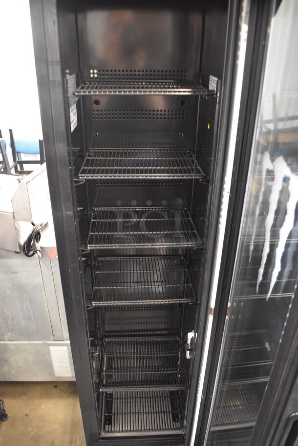Monster's Energy GCG-11-BC33EB Commercial Single Door Reach-In Cooler With 6 Racks. 110-120V, 1 Phase. Tested and Powers On But Does Not Get Cold - Image 5 of 7