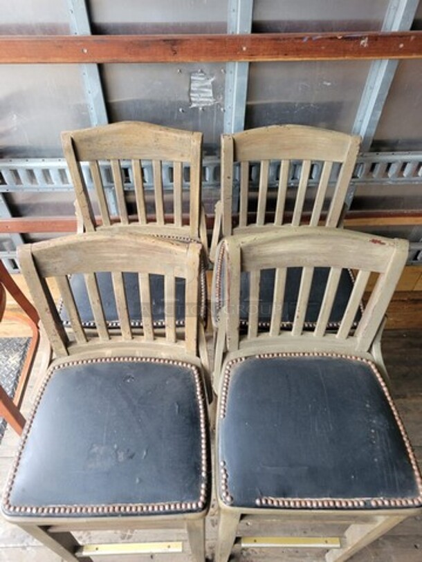 Wood Dining Chairs - Image 1 of 2