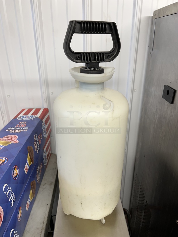 Flavor Burst Stainless Steel Commercial Flavor Dispenser w/ Tank. 9.5x26x31.5 - Image 7 of 8