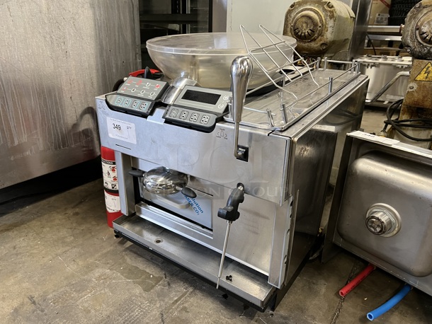 Stainless Steel Commercial Countertop Automatic Single Group Espresso Machine w/ Steam Wand. 208 Volts, 1 Phase. 21x27x25 - Image 3 of 7