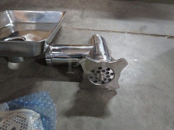 One Alfa Meat Grinder Attachment. 12/22 SS CCA. 