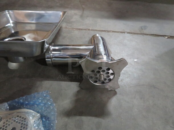 One Alfa Meat Grinder Attachment. 12/22 SS CCA.  - Image 1 of 3