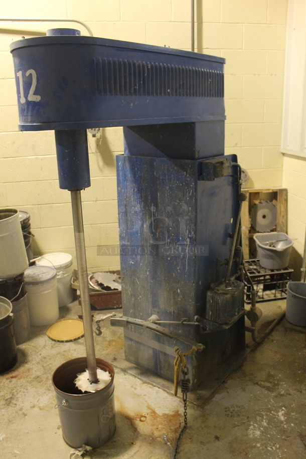 Metal Commercial Shaft Post Mixer. BUYER MUST REMOVE.  - Image 1 of 6