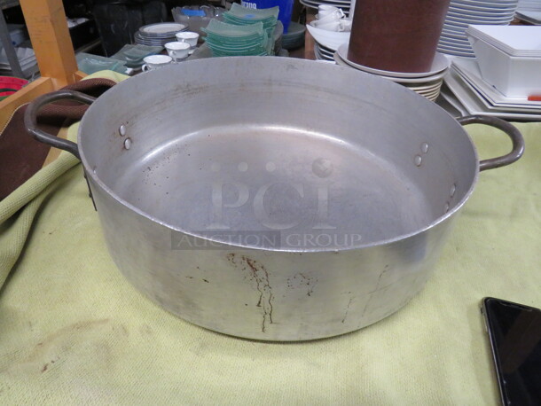 One Commercial Aluminum Braizing Pot.  18.5X6 - Image 1 of 2
