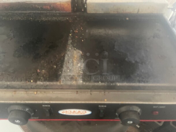 Working Hakka Commercial Electric Panini Machine 115 Volt NSF Tested and Working! - Image 3 of 8