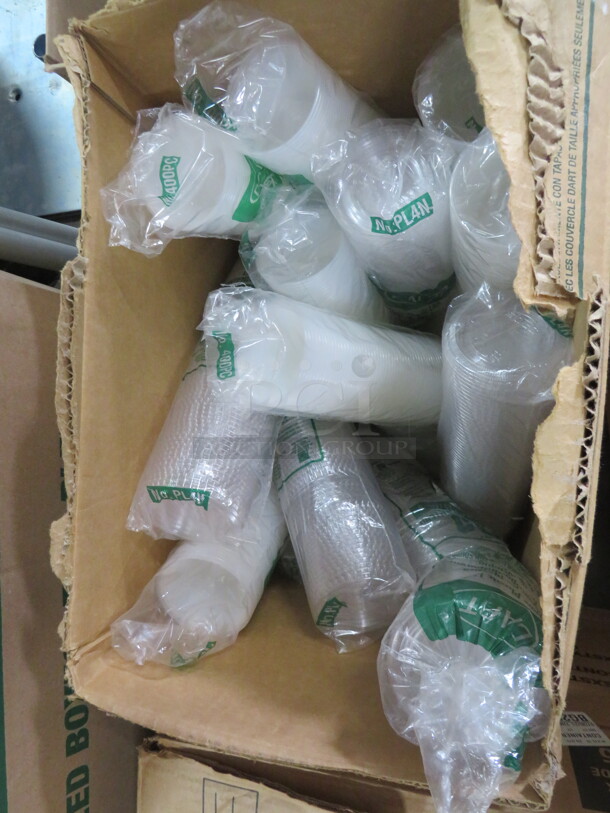 One Lot Of Dart 4oz Containers And Lids. - Image 1 of 1