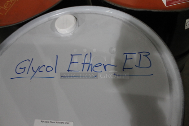 ALL ONE MONEY! PALLET LOT of 3 Barrels; Glycol Ether, 2 Hexylene Glycol. BUYER MUST REMOVE. - Image 4 of 7