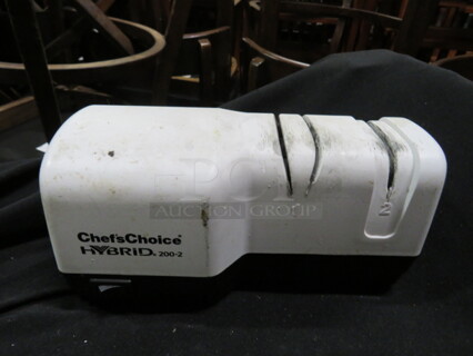 One Chefs Choice Hybrid Sharpener. #200-2. 120 Volt.