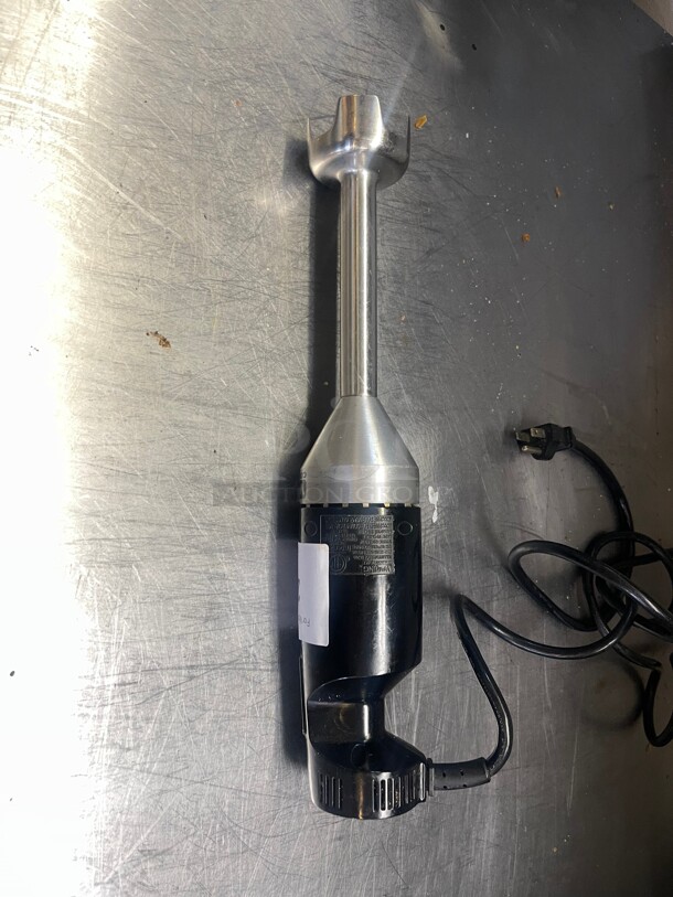 Working! Waring Commercial Big Stix  Immersion Hand Held Blender, 15 inch  Fixed Shaft, 100 Watt, Professional Restaurant Kitchen Grade, 3 Gallon Capacity, 120V NSF Tested and Working! - Image 1 of 5