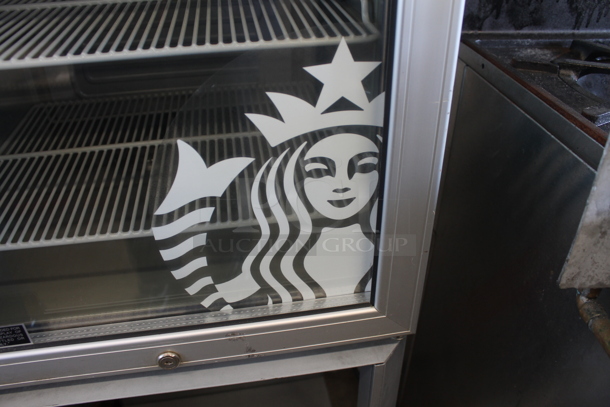 2014 ATC Coolers CTB100 Metal Commercial Mini Cooler Merchandiser on Red Bull Stand. 115 Volts, 1 Phase. Tested and Working! - Image 3 of 7