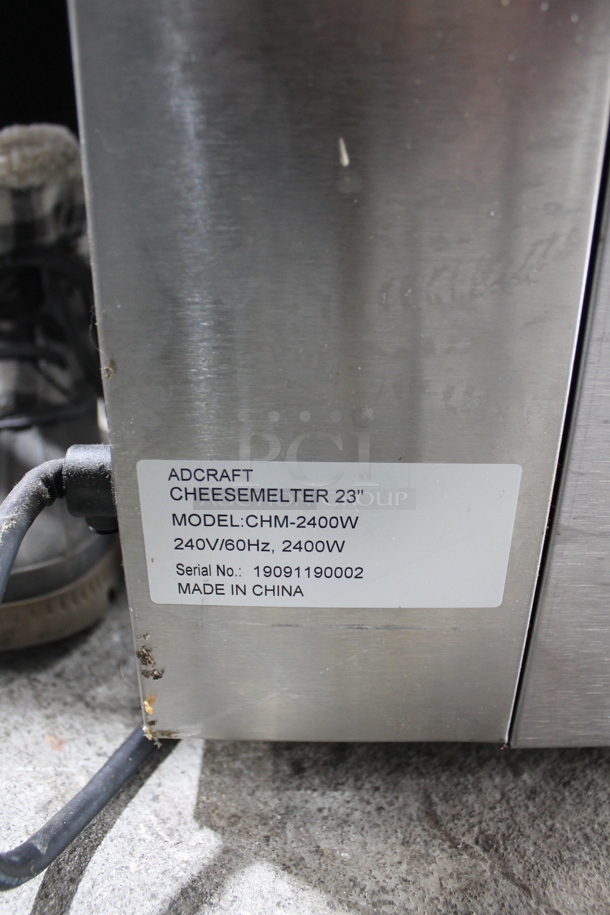Adcraft CHM-2400W Stainless Steel Commercial Electric Powered Cheese Melter. 240 Volts. - Image 4 of 4