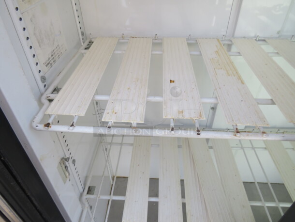 One True 2 Door Glass Display Cooler. Model# GDM-33SL-54. 115 Volt. 36X18X57.5 - Image 2 of 2