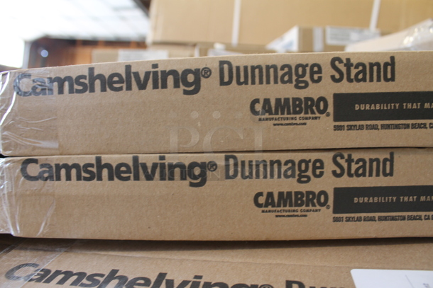 ALL ONE MONEY! PALLET LOT of NEW Cambro CPDS21H6480 Camshelving® Premium Dunnage Stand 21" & Cambro EDS24H6580 Camshelving® Elements Dunnage Stand - 24" x 6 1/2" and MORE! - Image 2 of 8