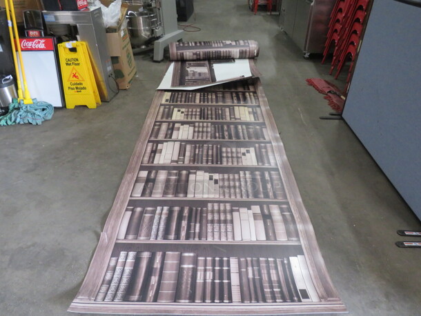 One Lot Of 6 Posters 48X118 BOOKS/BOOK SHELVES.  - Image 2 of 2