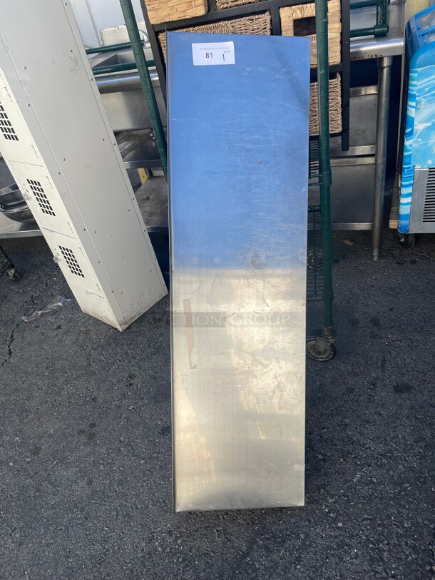 Commercial Stainless Steel Shelve NSF great Shape - Image 2 of 5