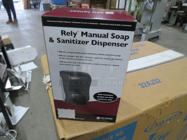 NEW Rely Foam Soap Dispenser. #SF900TBK. 2XBID