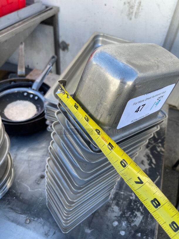 Clean! Stainless Steel Commercial Food Container NSF  - Image 4 of 5