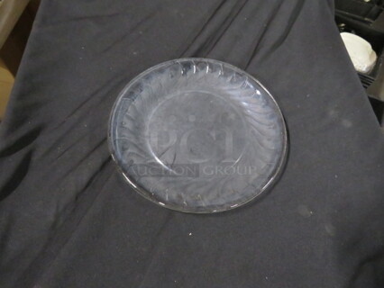 7.5 Inch Clear Glass Plate. 10XBID