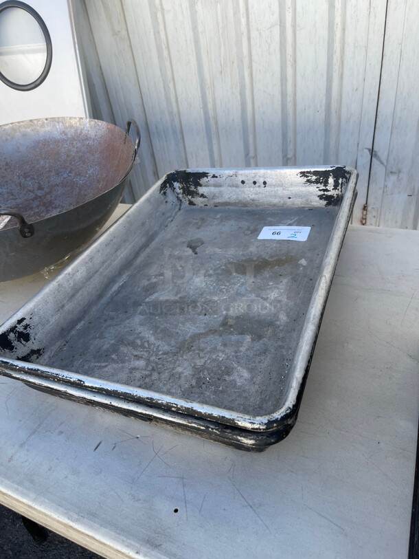 Commercial Aluminum Heavy Duty extra Large Oven Pan - Image 5 of 8
