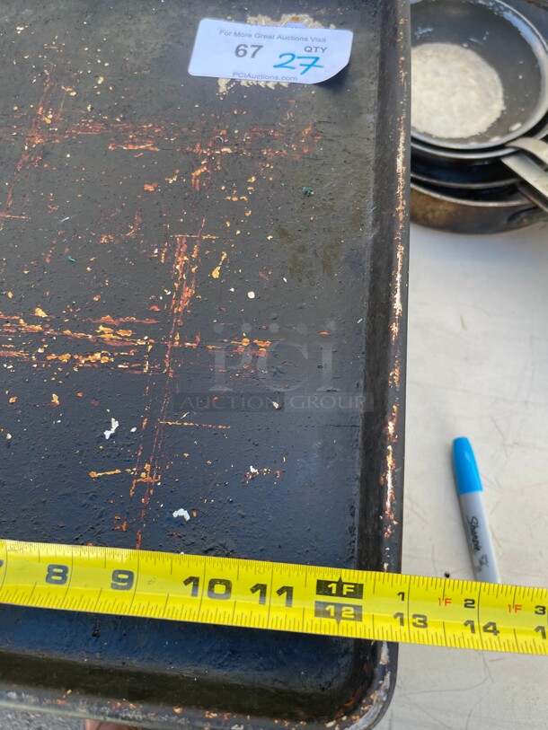 Commercial Aluminum 1/2 Sheet Great For Baking NSF - Image 6 of 7