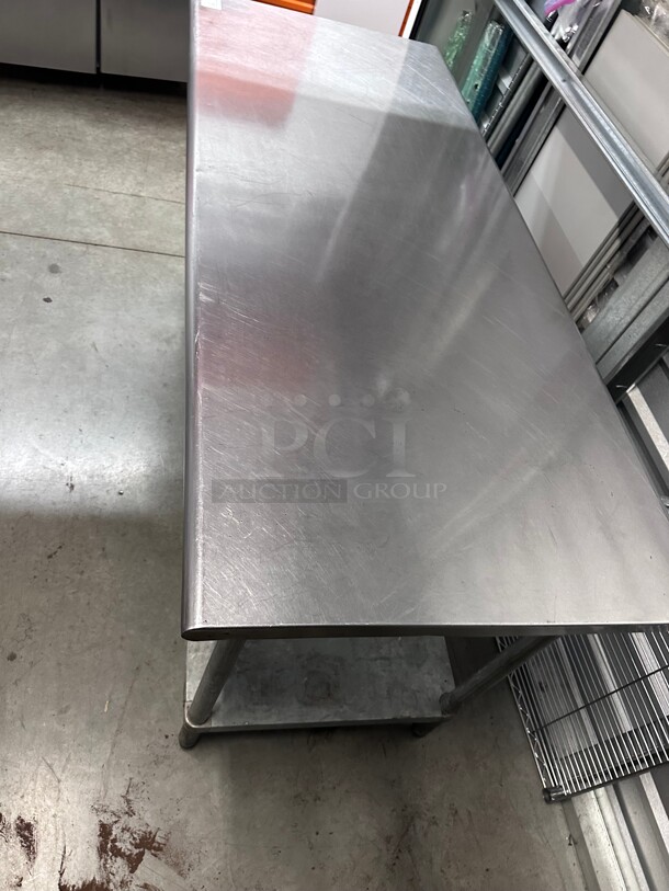 Stainless Steel Commercial Heavy Duty Work Table NSF  - Image 4 of 7