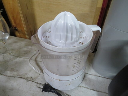 One Citrus Juicer.