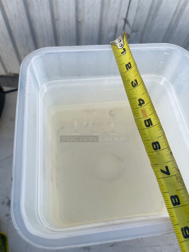 Clean! Commercial Plastic Storage Container NSF  - Image 3 of 4