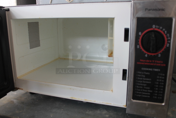 2013 Panasonic NE-1022F Stainless Steel Commercial Countertop Microwave Oven. 120 Volts, 1 Phase. - Image 3 of 5